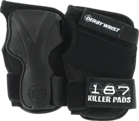 187 Derby Wrist Guard L-Black