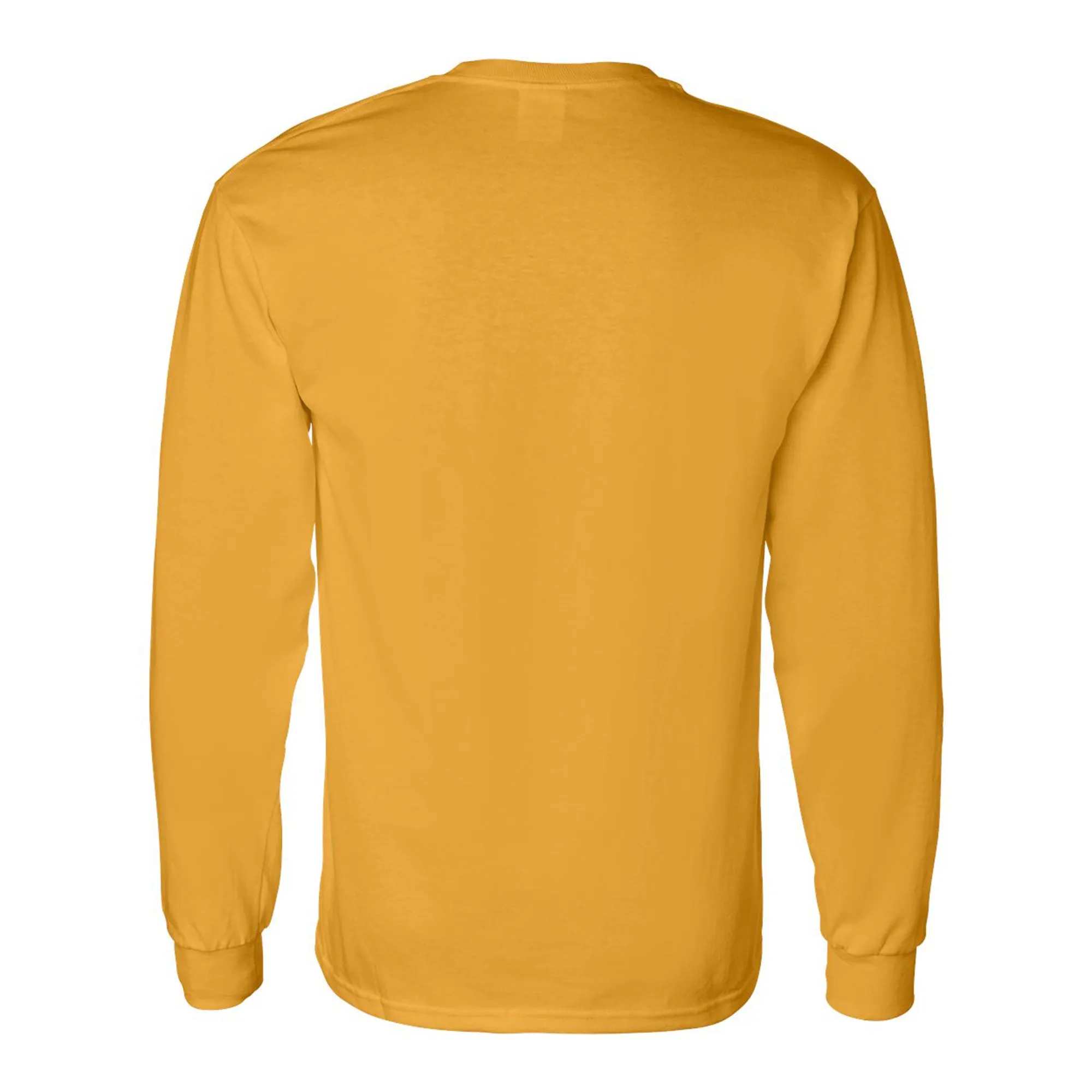 Appalachian State University Mountaineers Basic Block Cotton Long Sleeve T-Shirt - Gold