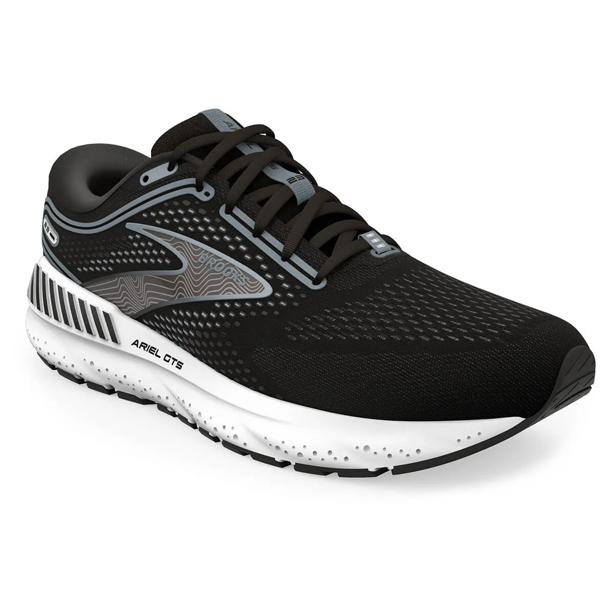 Brooks Ariel GTS 23 Womens | Black/grey/white