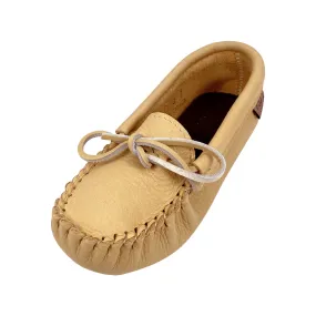 Children's Moose Hide Leather Moccasins