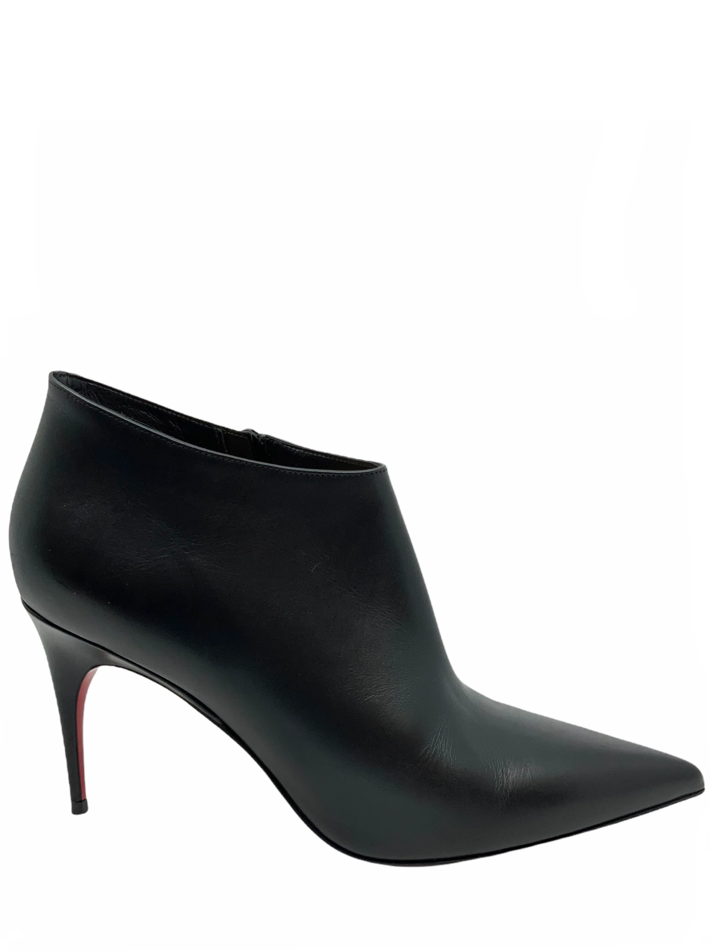 Christian Louboutin Leather Point-Toe Bootie Size 9