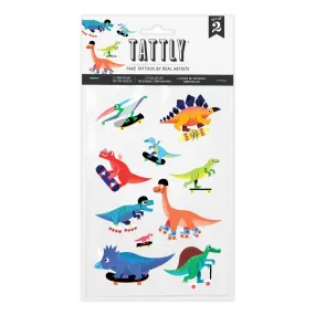 Dino Derby Tattoo Sheets