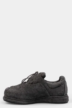 Distressed suede chukka boots, Grey