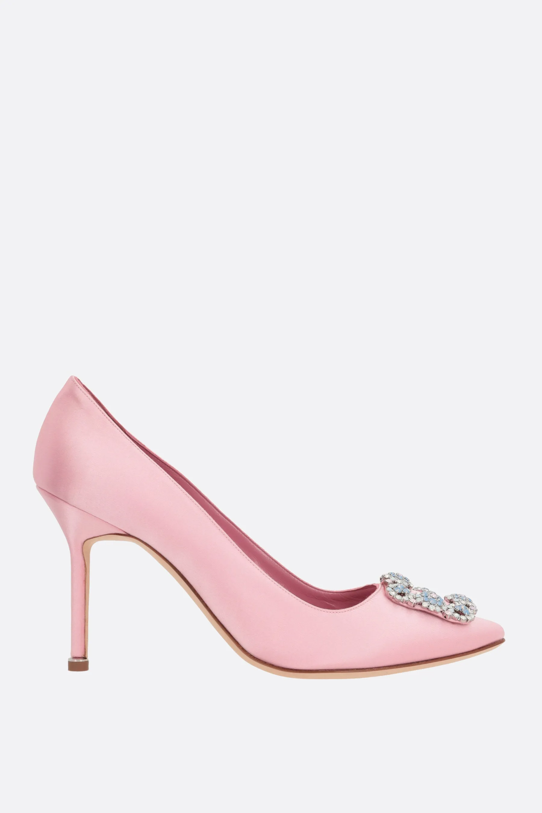 Satin Pumps in Optimal Quality