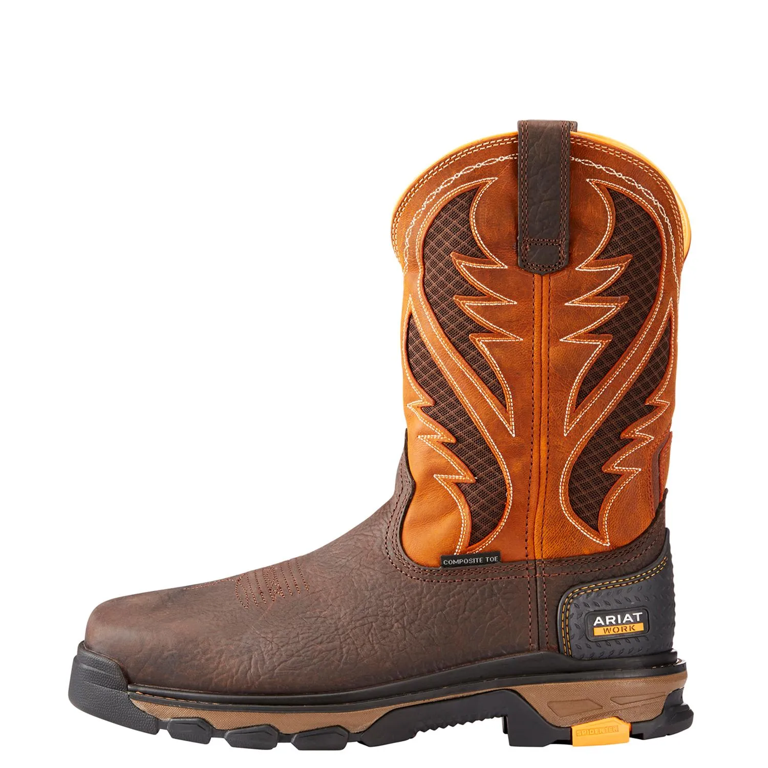 Intrepid VentTEK Composite Toe Work Boot Bruin Brown