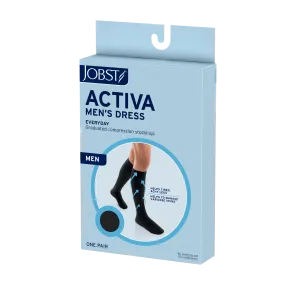 JOBST ACTIVA Men's Dress 8-15 mmHg Compression Socks Knee High