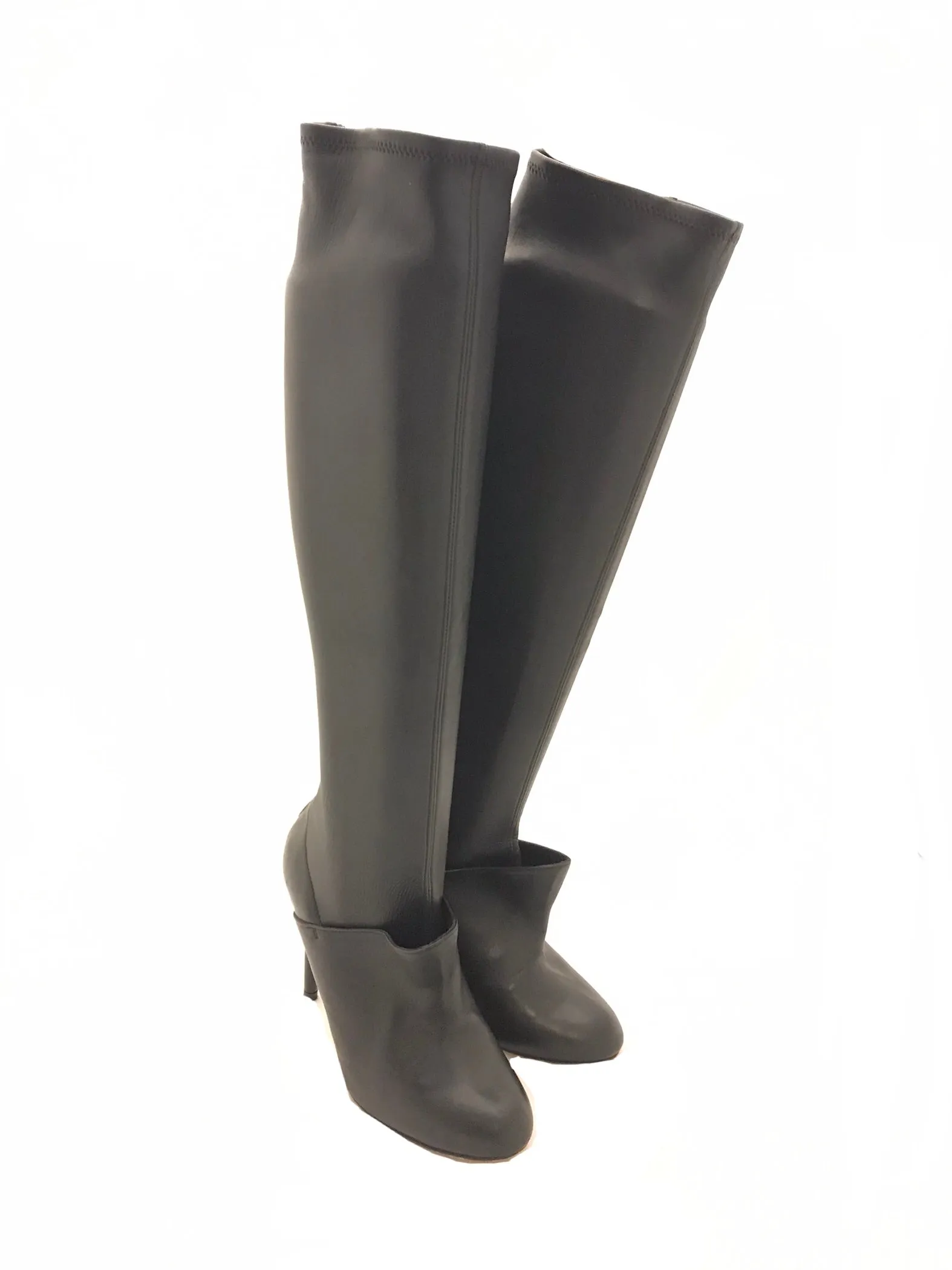Leather Knee High Boots