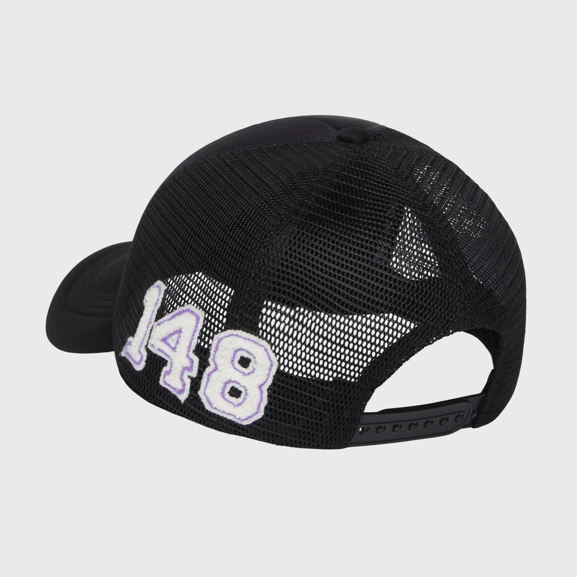 Millionaires Row Trucker Hat Black