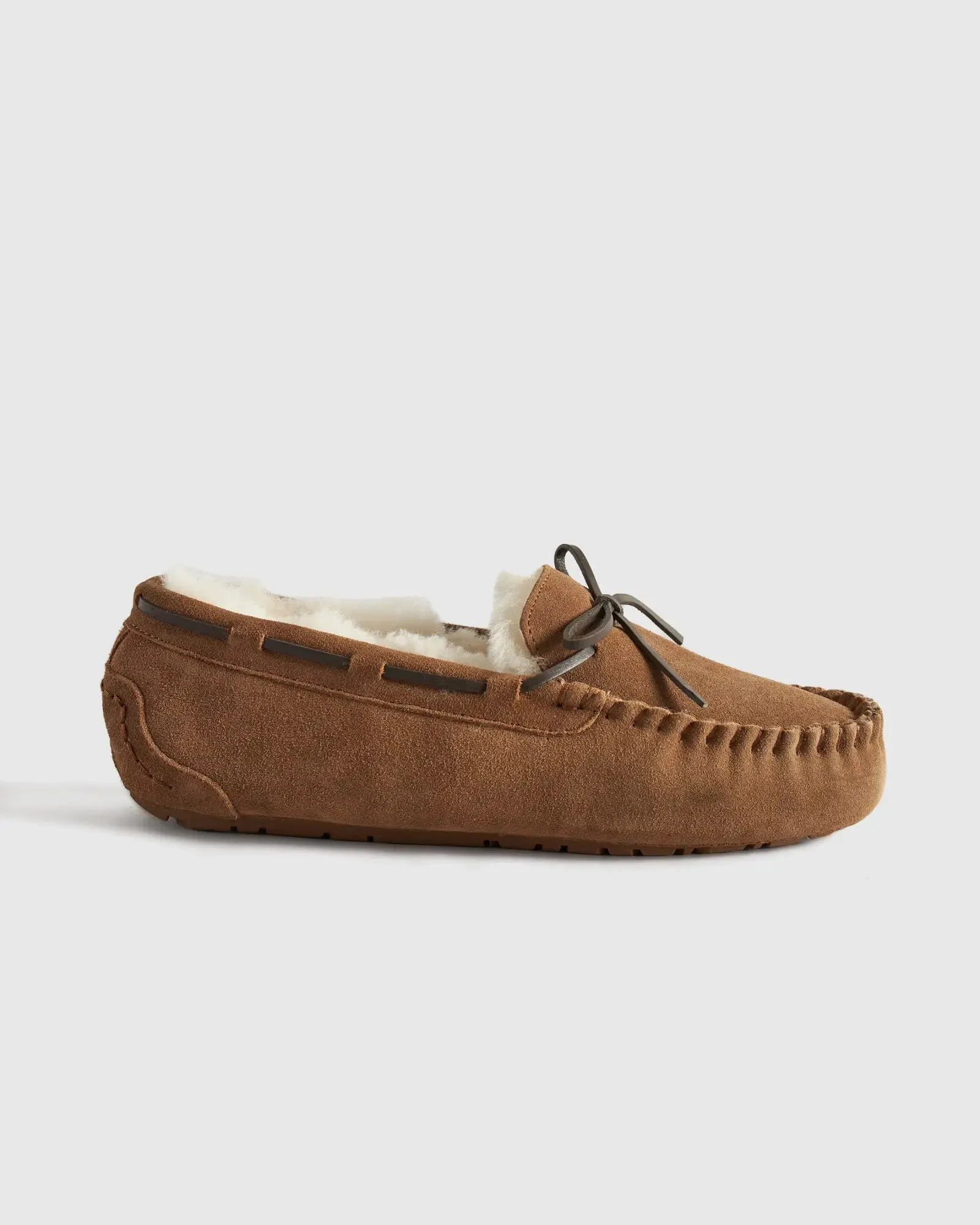 Cozy Quince Australian Shearling Wool Moccasin Slippers for Ultimate Comfort - Perfect for Home Relaxation