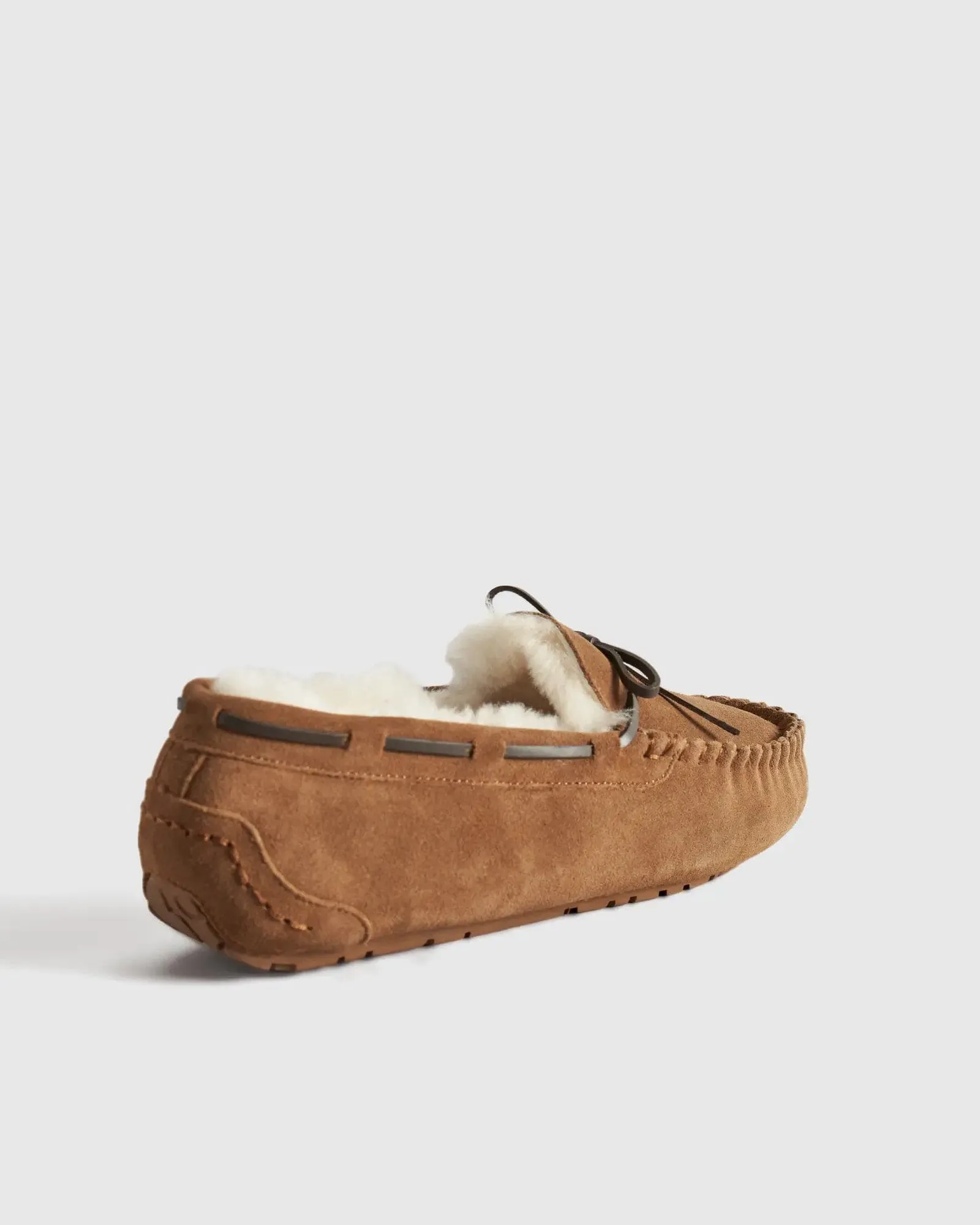 Cozy Quince Australian Shearling Wool Moccasin Slippers for Ultimate Comfort - Perfect for Home Relaxation