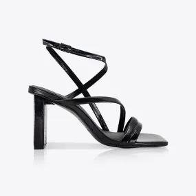 Sandy High Heel Iridescent Black