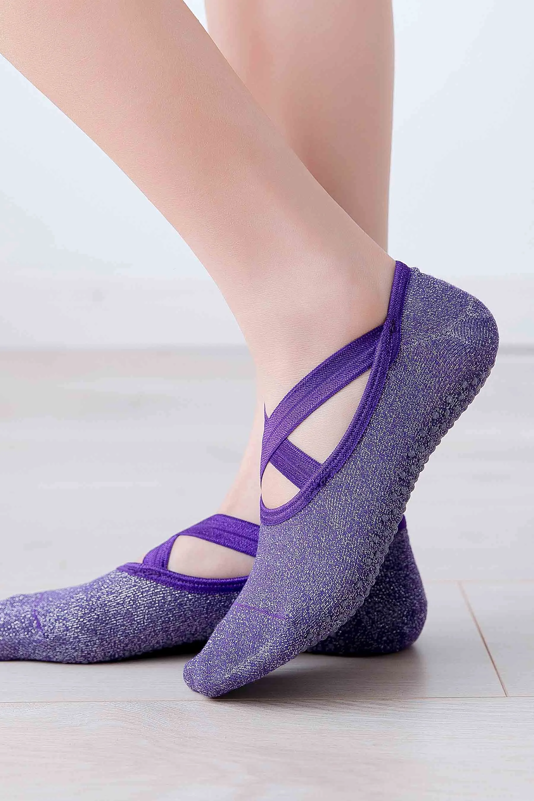 Stagger Galaxy Yoga Sock