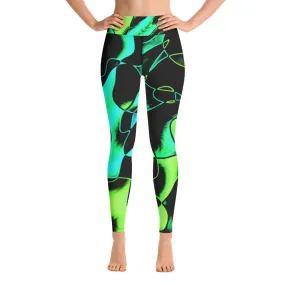 Yoga Leggings Colorful Lime